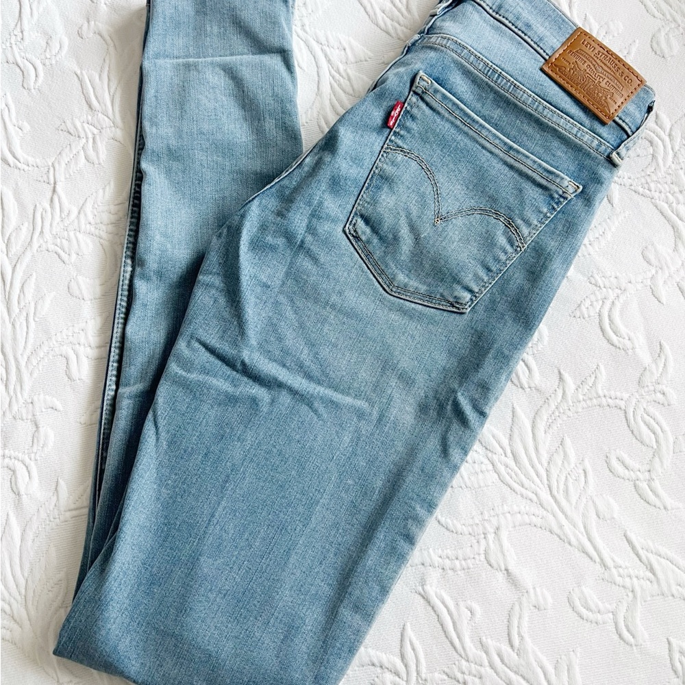 Levi's Light Blue Skinny Jeans